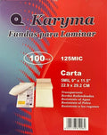 CAJA DE MICAS CARTA KARYMA 125 Micras (22.9 x 29.2cm) (100 unidades)