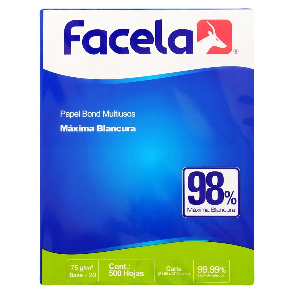 RESMA FACELA TAMANO CARTA