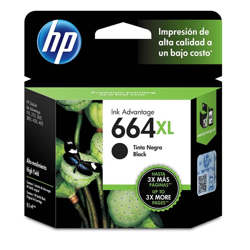 CARTUCHO HP 664XL