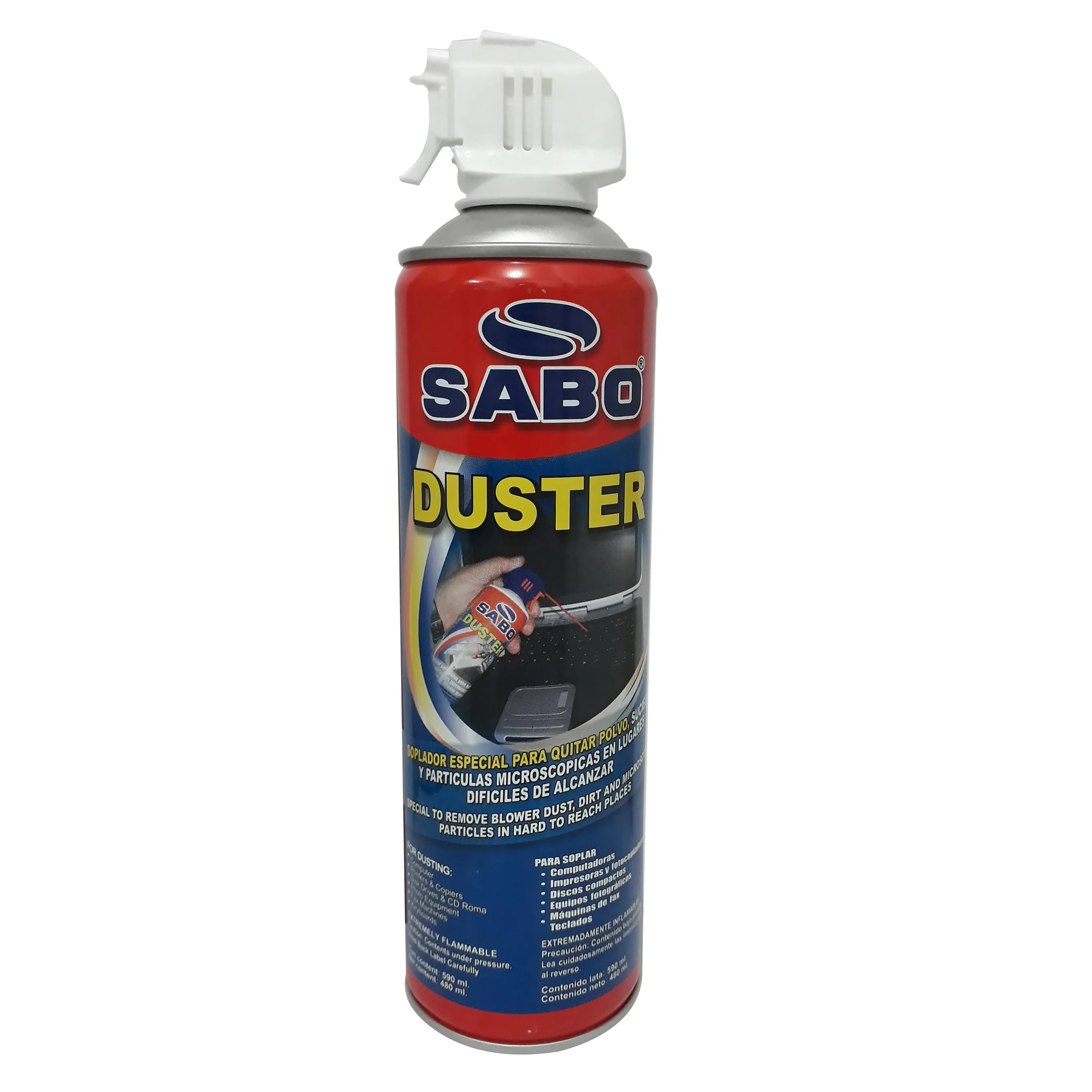 Soplador Computadora Duster 590 ml Sabo