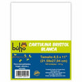 CARTULINA BRISTOL CARTA BUHO 100U